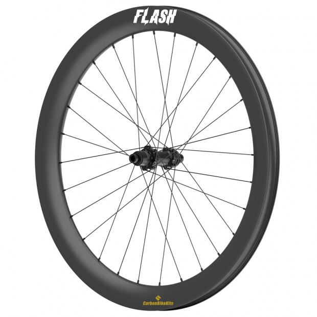 Llanta de fibra de carbono para bicicleta gravel32", altura52 mm, ancho40 mm